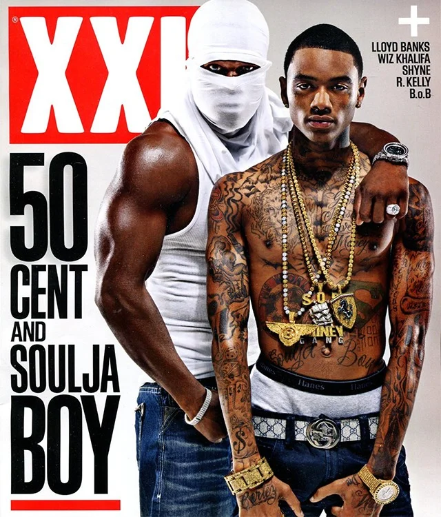 Soulja Boy and 50 Cent